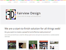 Tablet Screenshot of fairviewdesign.com